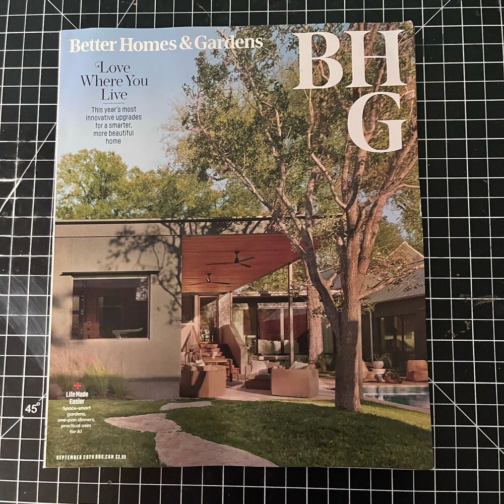 Better Homes & Garden Magazine September 2026: Love where you live